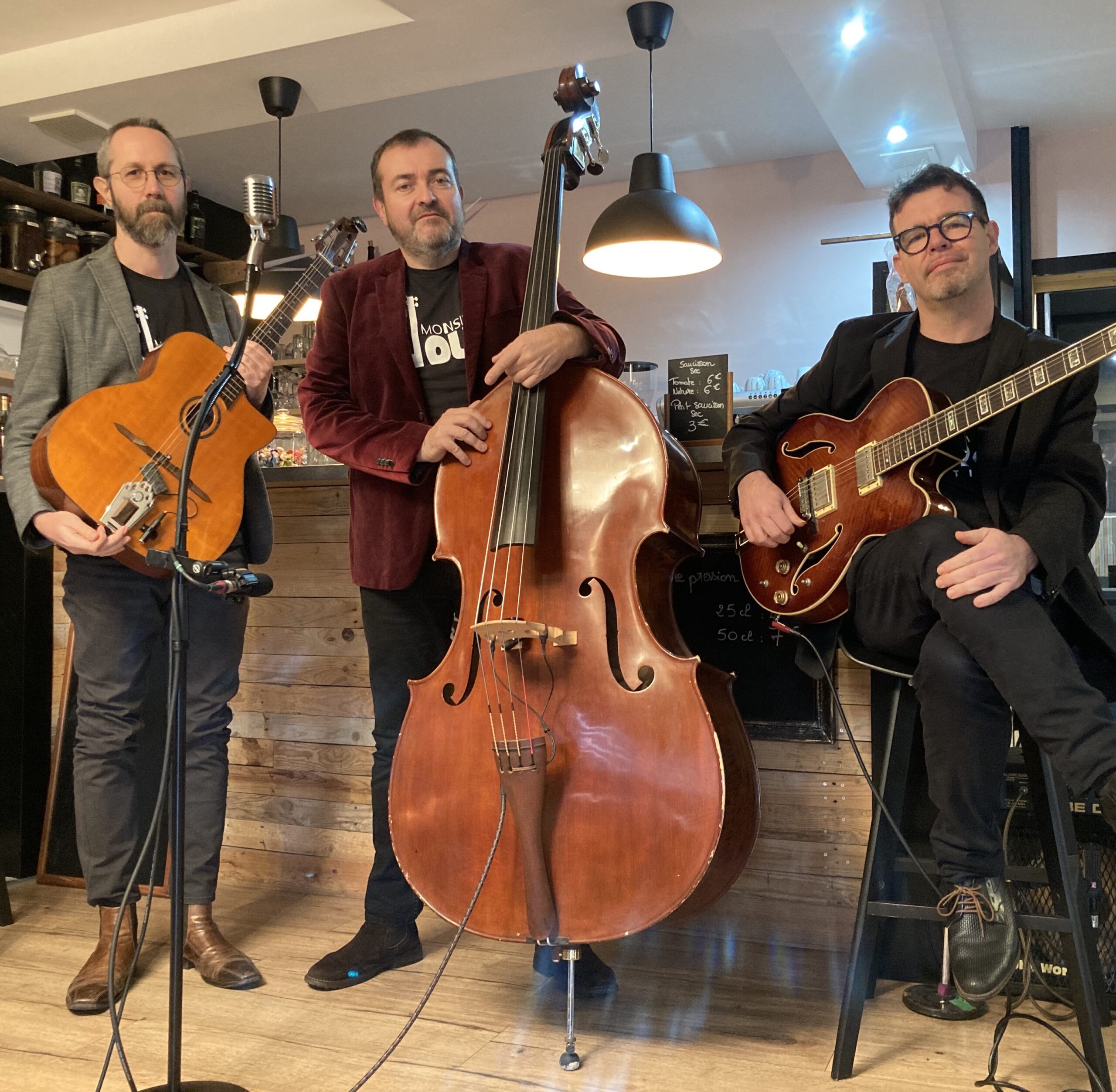Chansons Swing et Jazz Manouche Monsieur Nours Trio